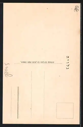 AK Israelischer Politiker Moshe Sharet mit Schnurrbart