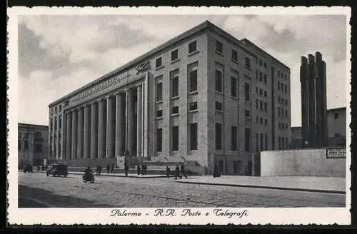 AK Palermo, R.R. Poste e Telegrafi