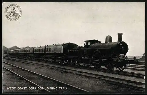 AK West Coast Corridor Dining Train, englische Eisenbahn