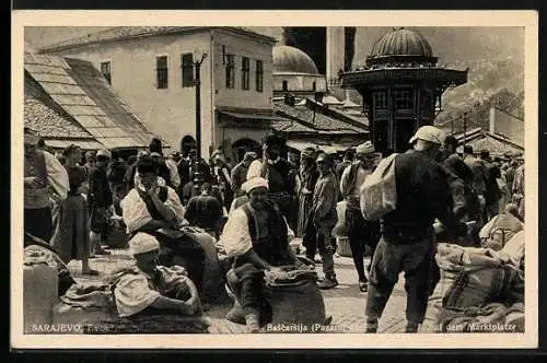 AK Sarajewo, Bascarsija, Marktplatz