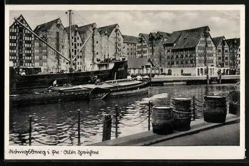 AK Königsberg, alte Speicher