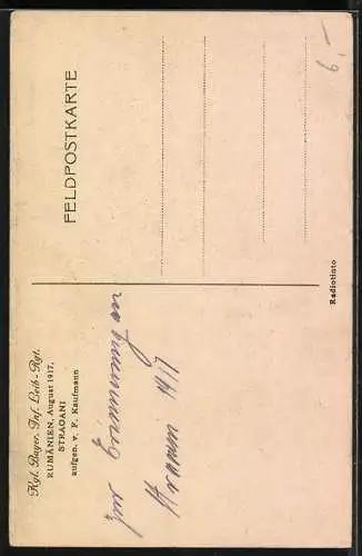 AK Straoani, Kgl. Bayer. Inf. Leib-Rgt. am Haus