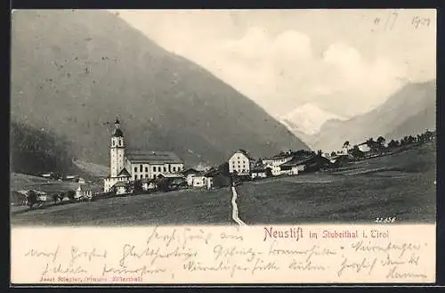 AK Neustift im Stubai, Totalansicht
