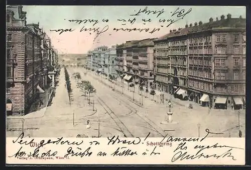 AK Wien, Blick in den Schottenring