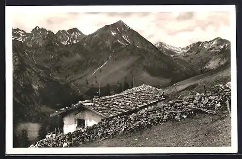 AK Bayrischzell, Seebergalm mit Rotwand