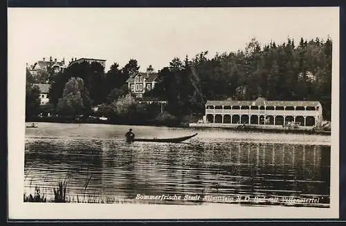 AK Allentsteig /N. D., Bad mit Villenviertel