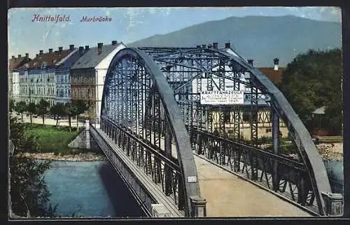 AK Knittelfeld, Partie an der Murbrücke