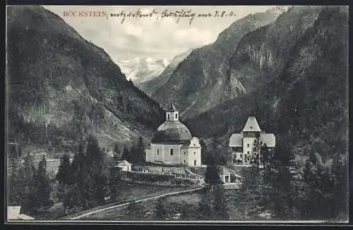 AK Böckstein, Ortspartie mit Kirche
