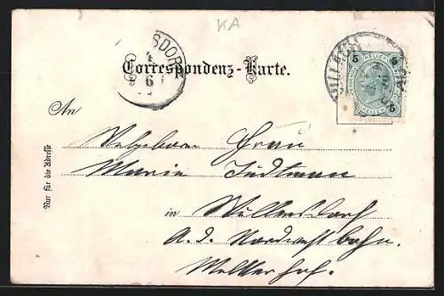 AK Villach, Totalansicht mit dem Manhart