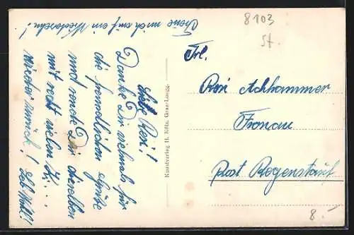 AK Gratwein-Strassengel, Teilansicht mit Stift Rein