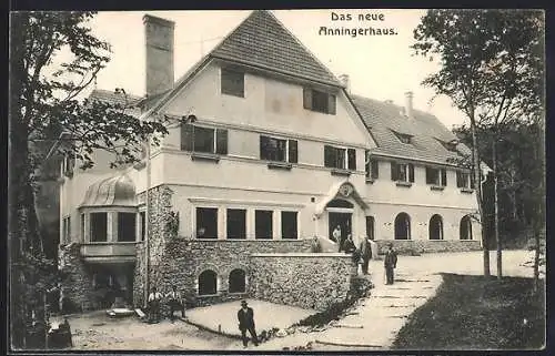AK Anningerhaus, Männer am neuen Anningerhaus