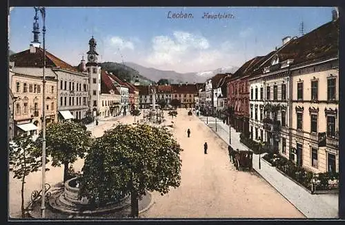 AK Leoben, Der Hauptplatz