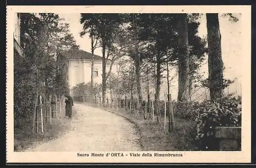 AK Orta, Sacro Monte d`Orta, Viale della Rimembranza
