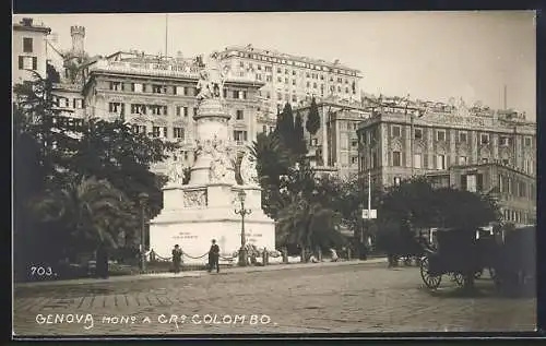 AK Genova, Monumento a Cro Colombo