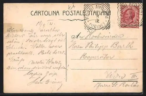 AK Forni Avoltri, Panorama mit Kirche