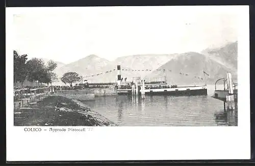 AK Colico, Approdo Piroscafi
