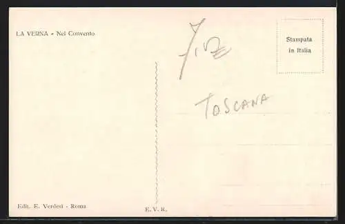 AK La Verna, Nel Convento