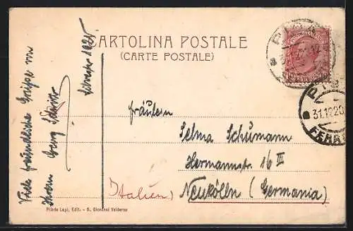 AK Pisa, Il Vecchio Arsenale della Repubblica e la città vista dall`Arno