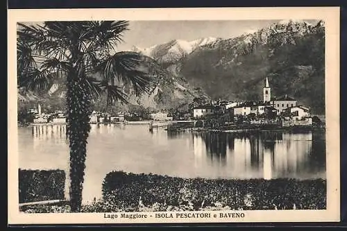 AK Baveno /Lago Maggiore, Panorama & Isola Pescatori