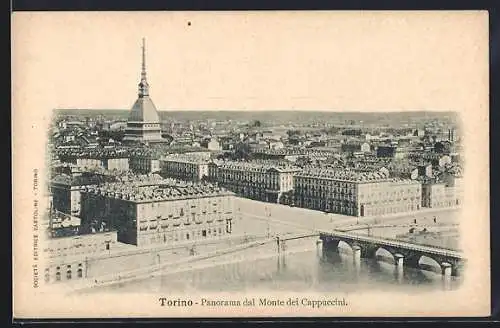 AK Torino, Panorama dal Monte dei Cappuccini