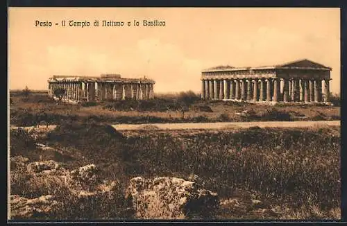 AK Pesto, Il Tempio di Nettuno e la Basilica