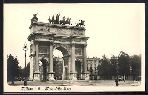 AK Milano, Arco della Pace