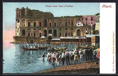 AK Napoli, Palazzo donn` Anna a Posillipo