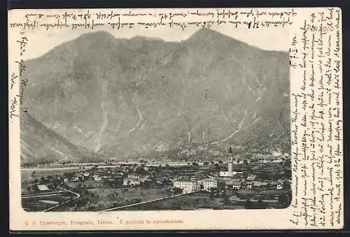 AK Pinzolo, Panorama mit Bergen