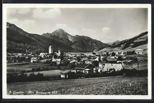 AK S. Candido /Alta Pusteria, Panorama mit Bergen
