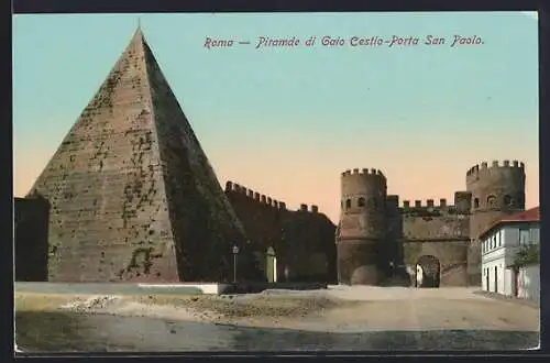 AK Roma, Piramde di Gaio Cestio-Porta San Paolo