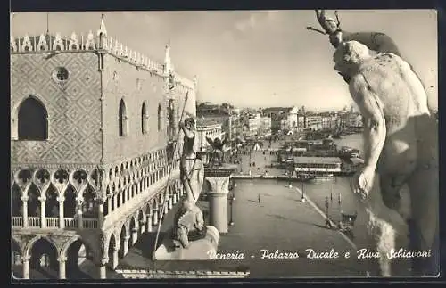 AK Venezia, Palazzo Ducale e Riva Schiavoni