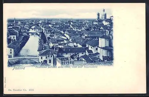 AK Padova, Panorama parziale della Città, visto dall` Osservatorio