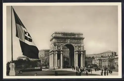 AK Genova, Monumento ai Caduti Genovesi