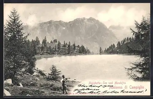 AK Madonna di Campiglio, Malghetto-See und Mondifra