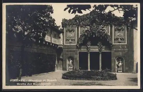 AK Firenze, Giardino di Boboli, Grotta del Buontalenti