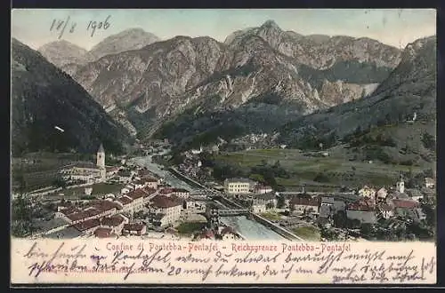 AK Pontebba, Confine di Pontebba - Pontafel, Reichsgrenze Pontebba - Pontafel