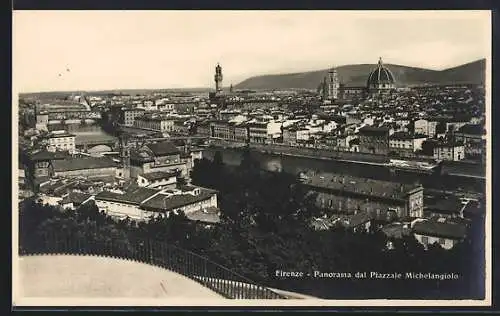 AK Firenze, Panorama dal Piazzale Michelangiolo