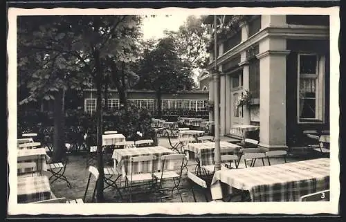 AK Berlin-Zehlendorf, Gaststätte u. Kaffee Leopold, Fischerhüttenstrasse 113