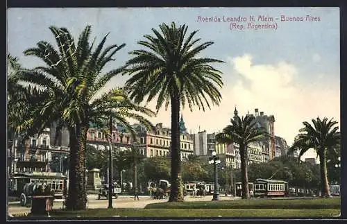 AK Buenos Aires, Avenida Leandro N. Alem