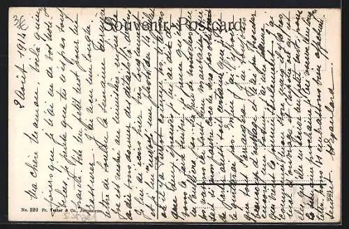 AK Jerusalem, from Olivet