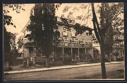 AK Bad Pyrmont, Haus Niedersachsen II in der Schloss-Strasse 3