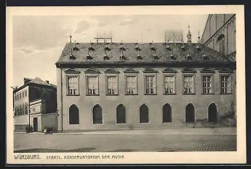 AK Würzburg, Staatl. Konservatorium der Musik