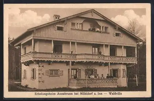 AK Annabrunn / Mühldorf, Erholungsheim, Personal