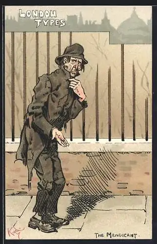 AK London Types, The Mendicant