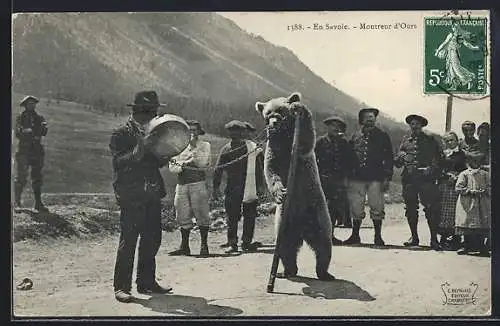 AK Montreur d`Ours, Tanzbär