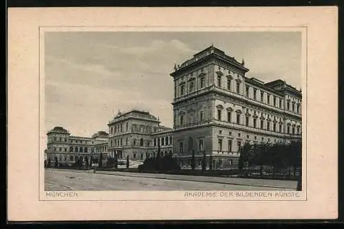 AK München, Akademie der Bildenden Künste