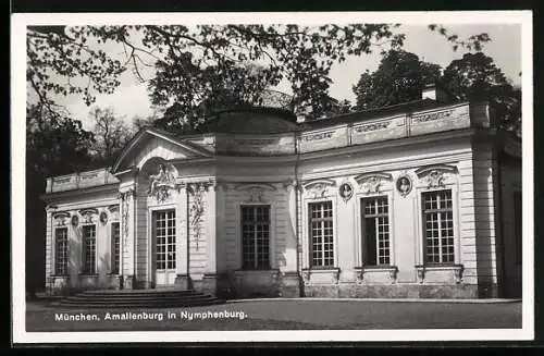 AK München, Amalienburg in Nymphenburg