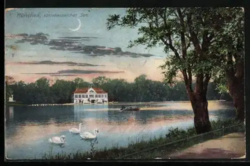 AK München-Schwabing, Kleinhesseloher See