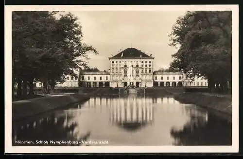 AK München, Schloss Nymphenburg - Vorderansicht