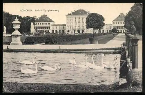 AK München, Schloss Nymphenburg